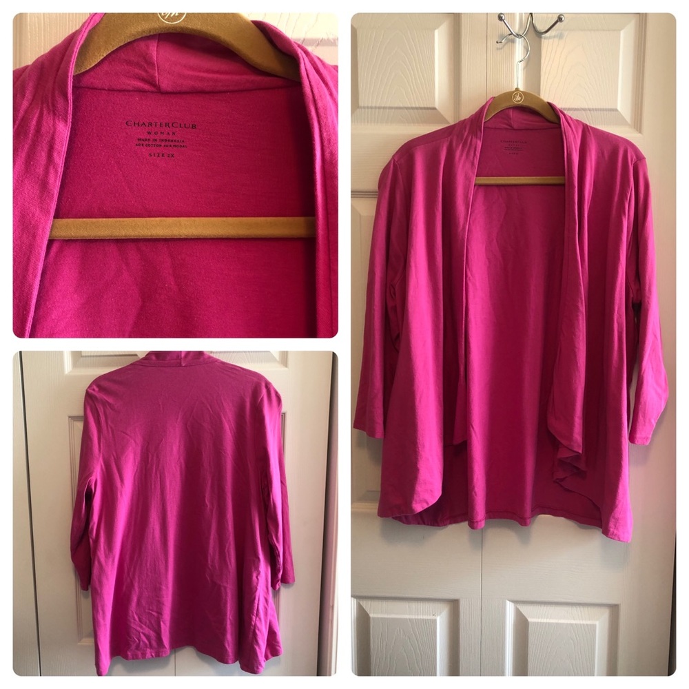 Charter Club Women Cardigan (2X)